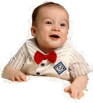 [Use a graphical browser to see a picture of my first son]